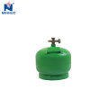 Yemen 2kg mini cilindro de propano lpg tanque